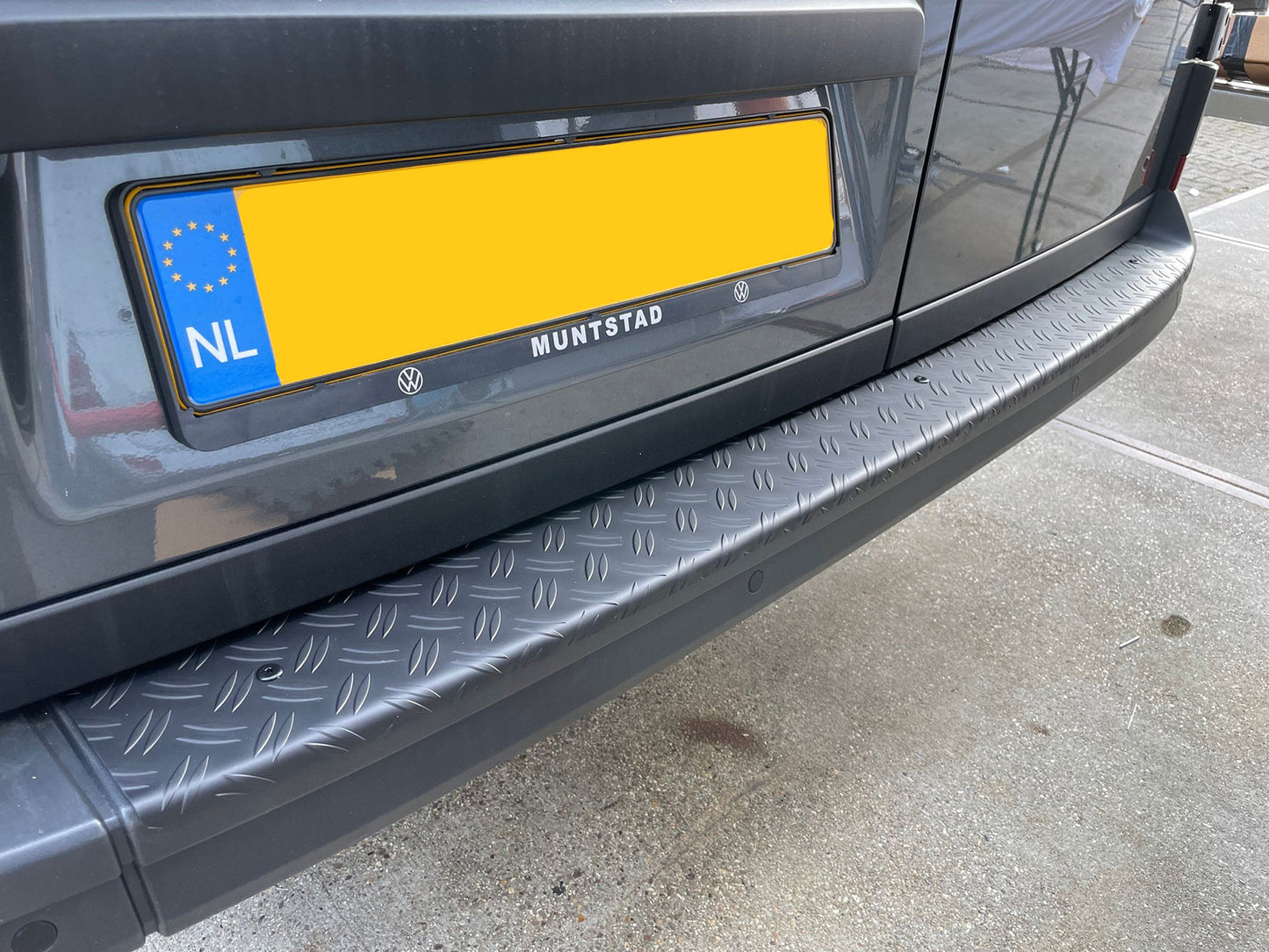 Bumper Beschermer Aluminium Zwart